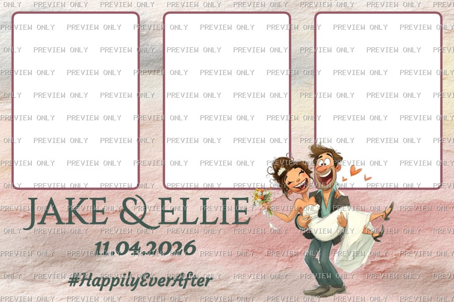 Quirky Bride & Groom