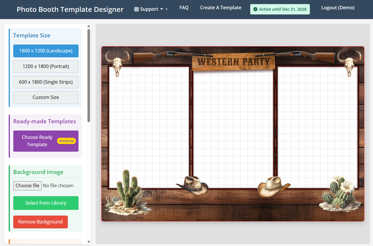 Template Hub Interface