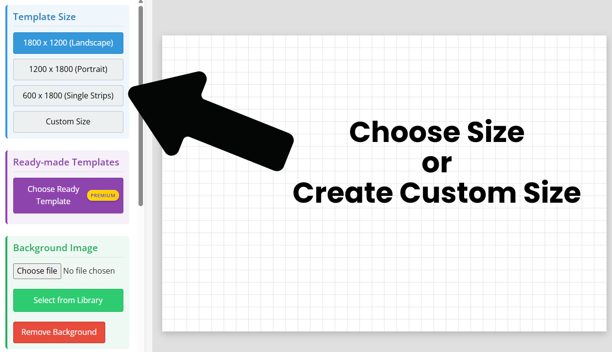 Choose Canvas