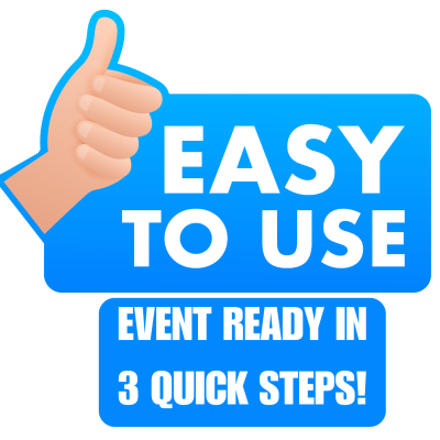 3 EVENT READY IN QUICK STEPS